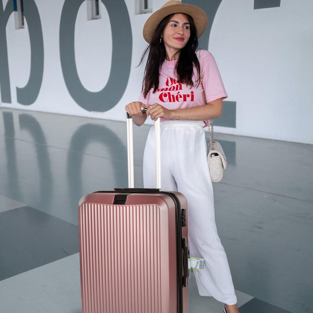 Scandinavia Kofer Carbon serije,60l,roza