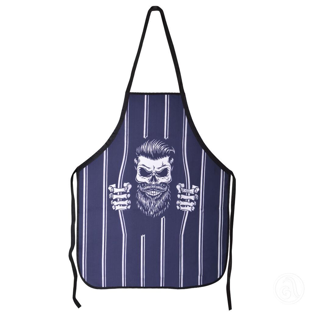 Generic Radna Kecelja K39 Digital Print, 57x72cm,Teget-bijela