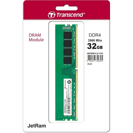 Transcend RAM memorija, 32GB, DDR4, 2666MHz