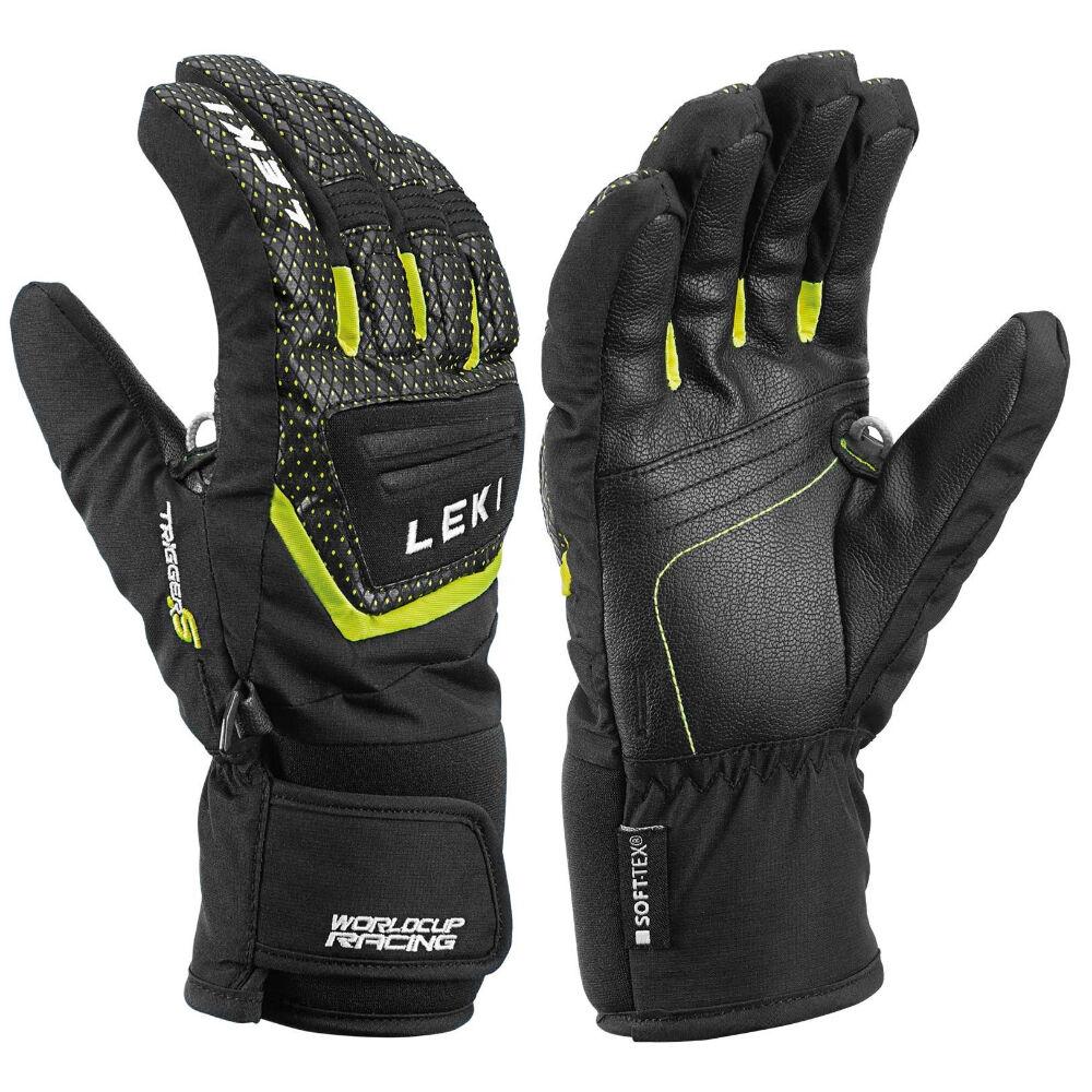 Leki Rukavice WC S Junior, Crne