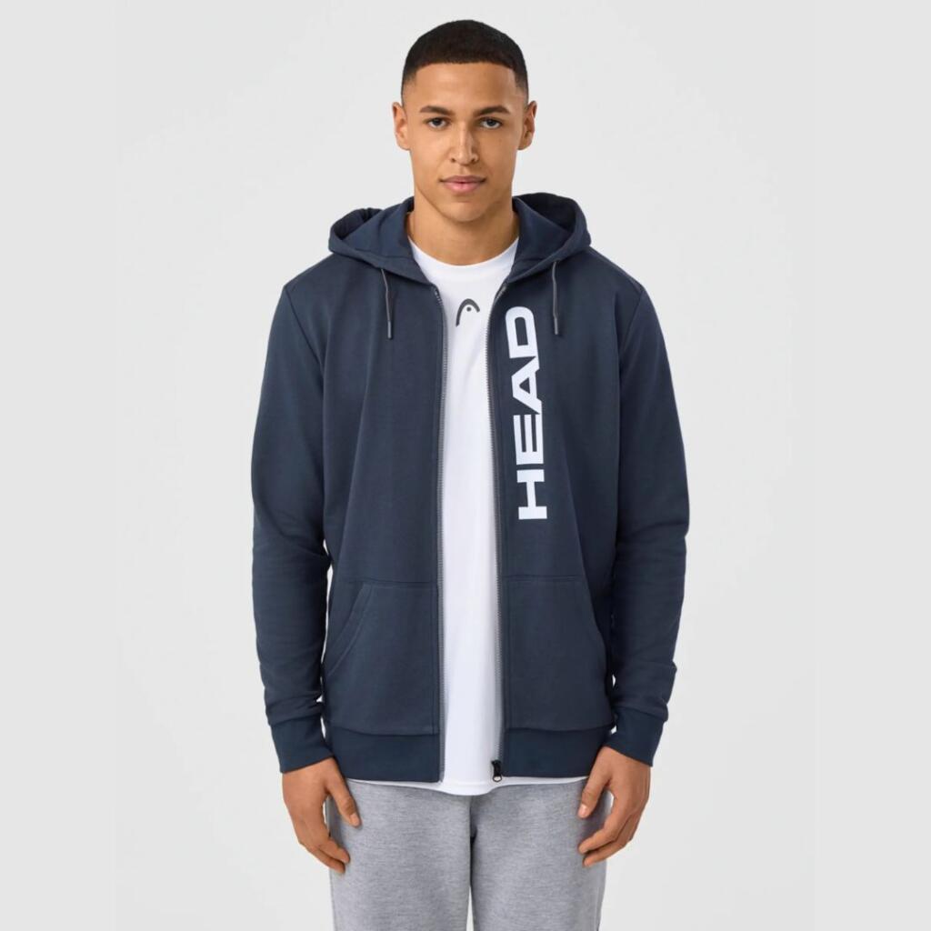 Head Muška dukserica Club Original Hoodie FZ Men, Teget