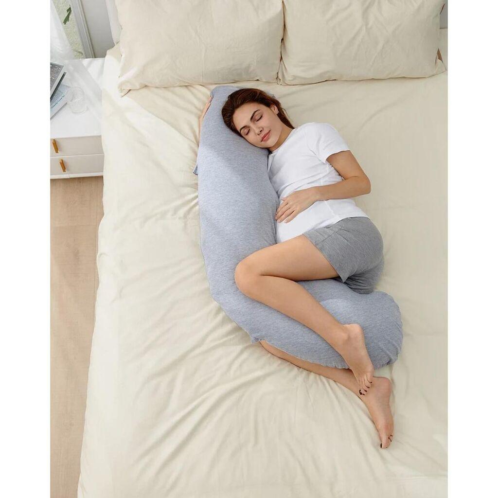 Momcozy Jastuk za trudnice PP001-FG00NB-A PP001, Svijetlo siva