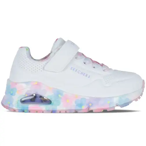 Skechers Uno Gen1 patike za djevojčice, bijele