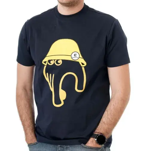 Muška majica kratkih rukava "Eastbound", gorka, crna