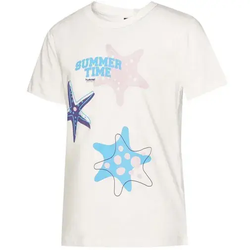 Hummel majica za djevojčice Gena S/S, bijela