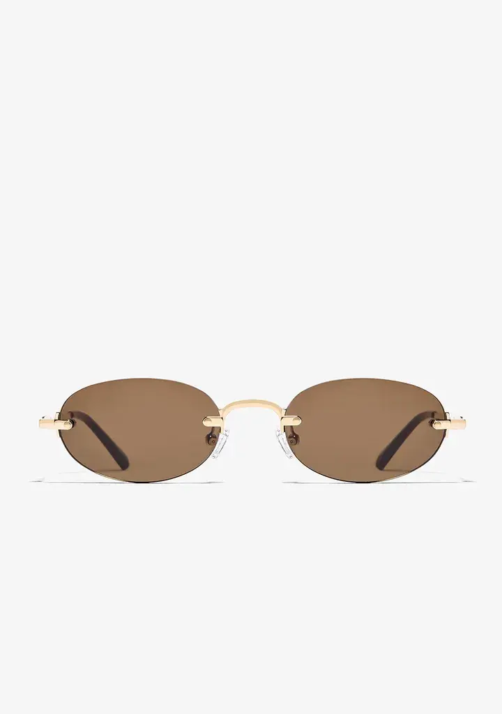 D.Franklin Unisex sunčane naočale Smith Oval, Smeđe
