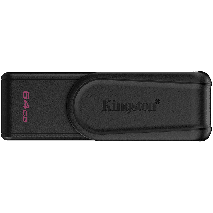 Kingston USB memorija DataTraveler Exodia S, 64GB, USB 3.2 Gen 1, Crna