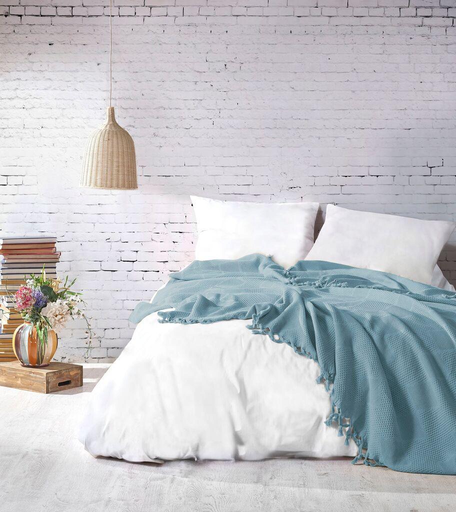 L'essentiel Maison Double Prekrivač Mona, 220x240cm, Tirkizna
