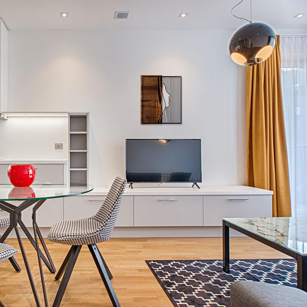 Wallity Zidna dekoracija Esaret, 48x58 cm, Smeđa boja