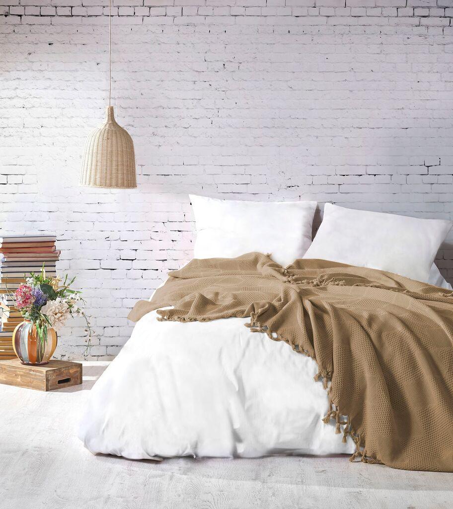 L'essentiel Maison Double Prekrivač Mona, 220x240cm, Smeđa