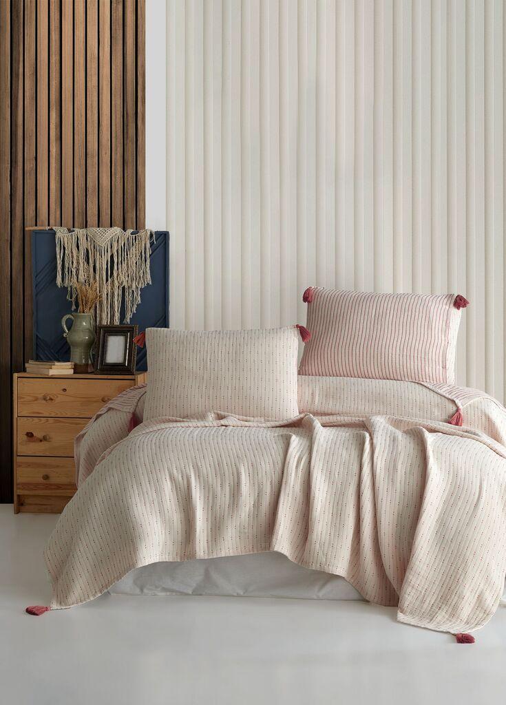 L'essentiel Maison Set Prekrivač za bračni krevet Hermes, 240x260cm, roze