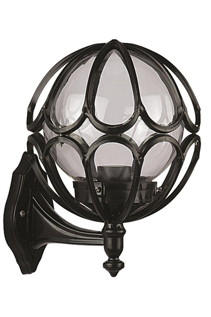 Opviq Vanjska zidna lampa BAP-68081-BSY-M2, IP65, E27, 34 cm, Crna