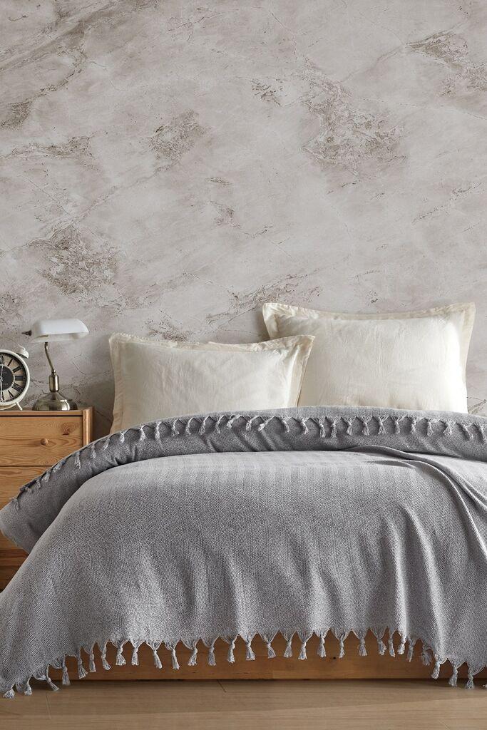 L'essentiel Maison Prekrivač za bračni krevet Berlino, 200x220cm, Svijetlosiva