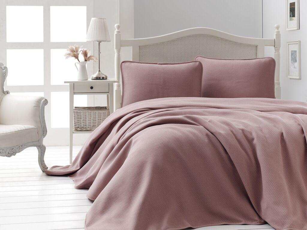 L'essentiel Maison Set Prekrivač za bračni krevet Liv, 220x240cm, roze