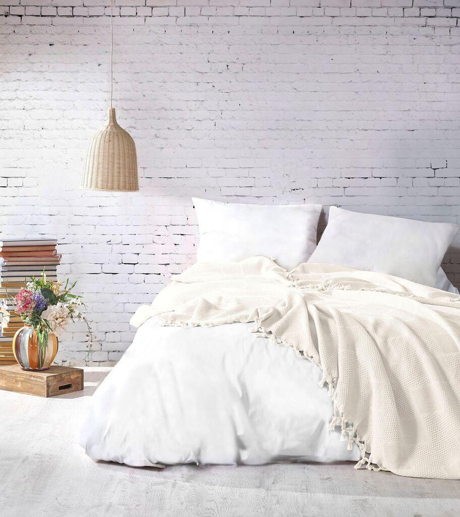 L'essentiel Maison dupli prekrivač Mona, 220x240cm, krem