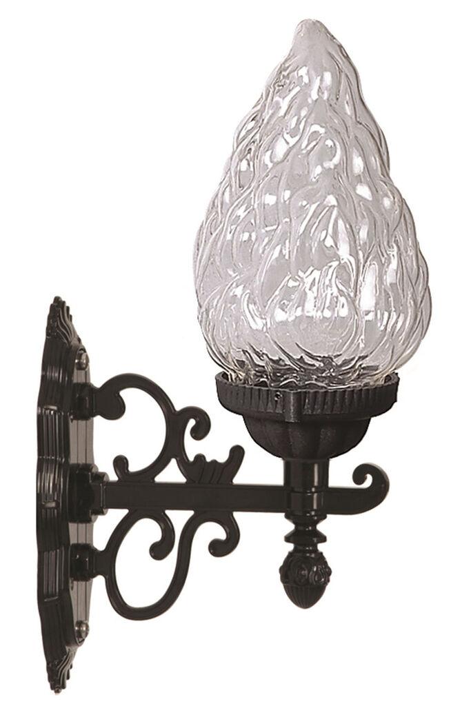 Opviq Vanjska zidna lampa BAP-68191-1BSY-M1, 40 cm, E27, 40W, IP65, Crna