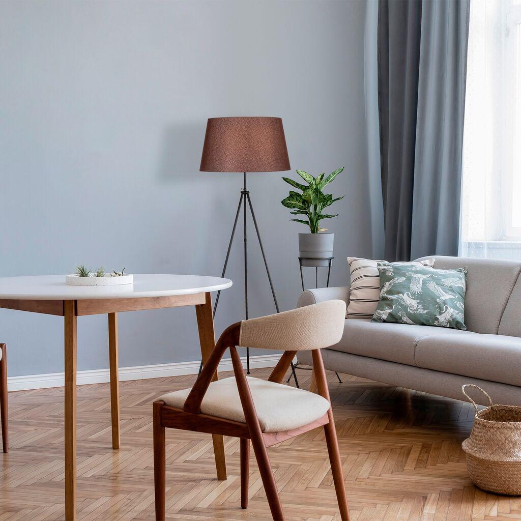 Opviq podna lampa 4053, 165 cm, E27, 350 cm kabel, smeđa