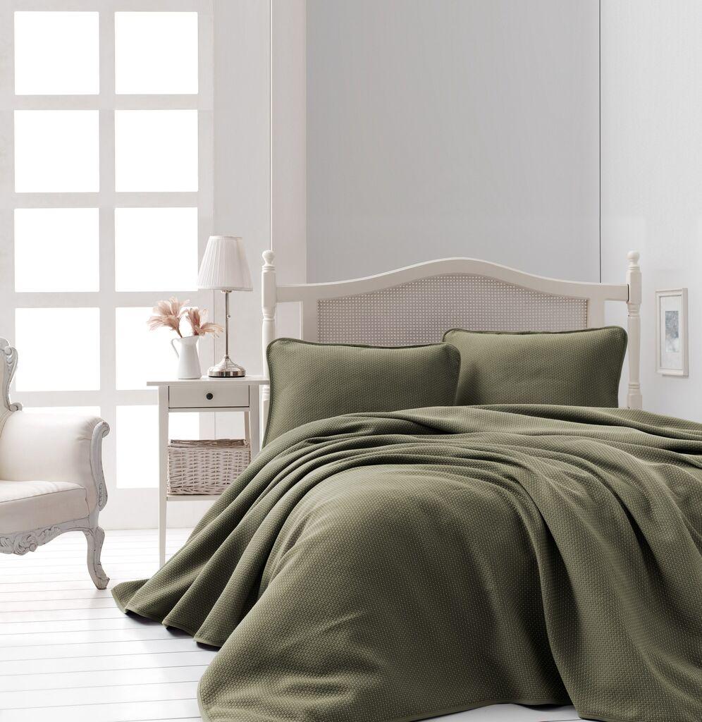 L'essentiel Maison Set Prekrivač za bračni krevet Liv, 220x240cm, zeleni