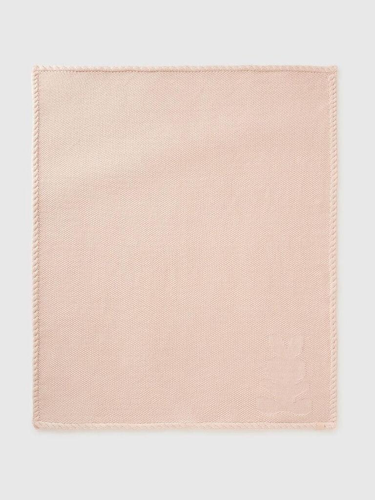 Benetton Pletena deka za bebe 6UHXA800SW-35P-OS, Svijetlo roze