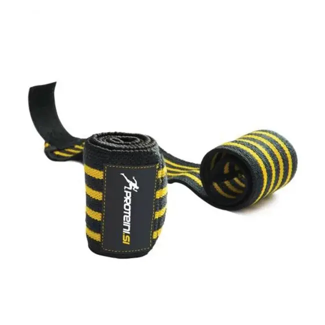 Proteini.Si Wrist Wraps, Crna