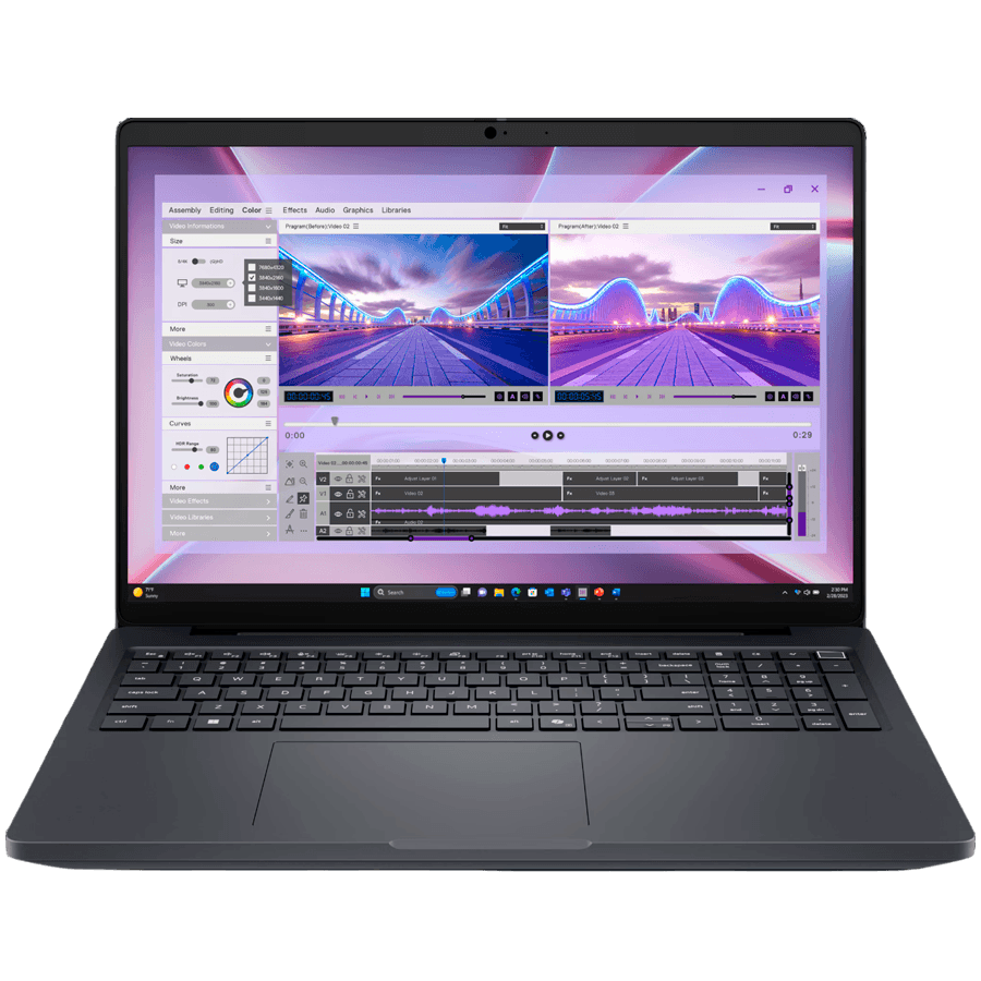 Dell Laptop Pro Max Premium MA16250, 16" FHD, Core Ultra 7 265H, 32GB, 1TB SSD