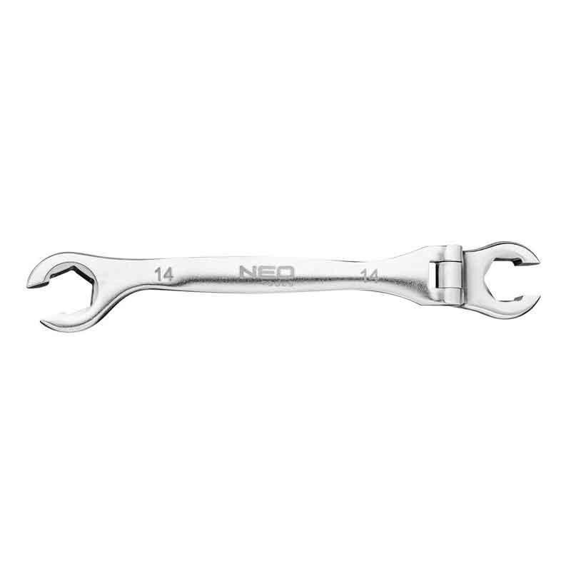 Neo Poluotvoreni ključ sa zglobom 09-248/09-250, 15 mm