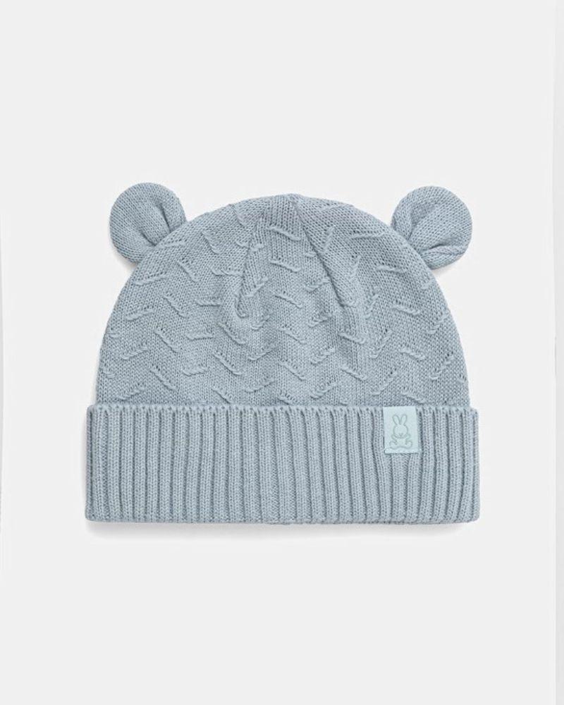 Benetton Kapa s ušima za bebe 60L4AA013W-33W-74, Plava