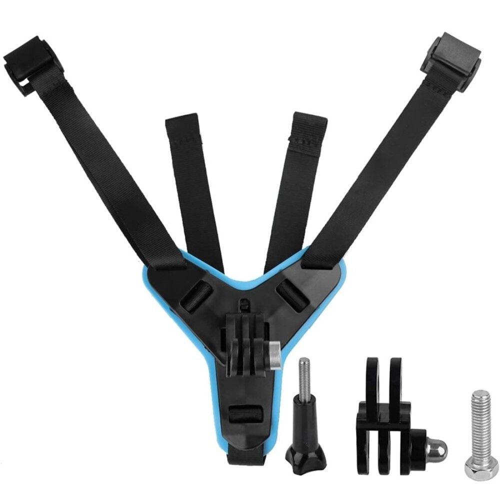 4u1 Nosač za bradu, Kompatibilan sa GoPro Insta 360 Session, Plavo-crni