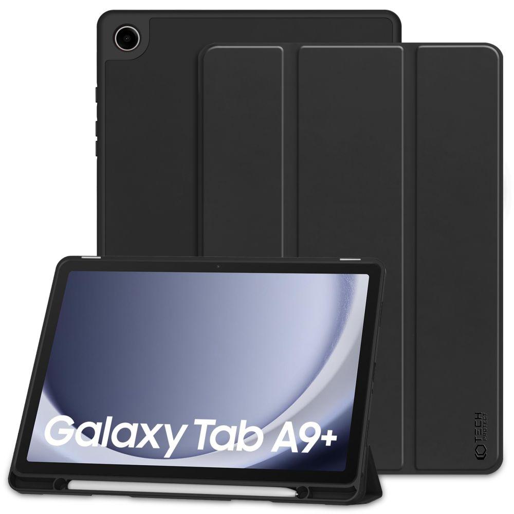 Tech-Protect Futrola za tablet Galaxy Tab A9+ Plus X210/215/X216 SC Pen, 11", Crna