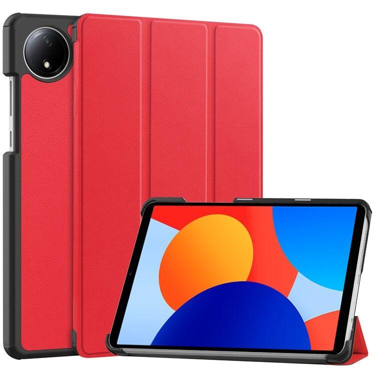Tri-Fold Preklopna futrola za mobilni telefon Xiaomi Redmi Pad SE 8.7, Crvena