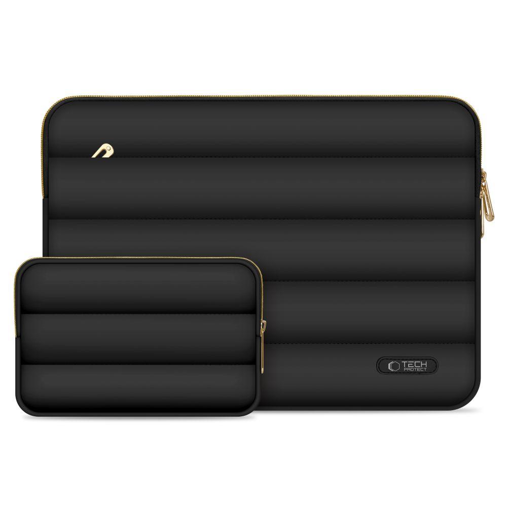 Tech-Protect Torba za Laptop Puffy, 15-16", Crna