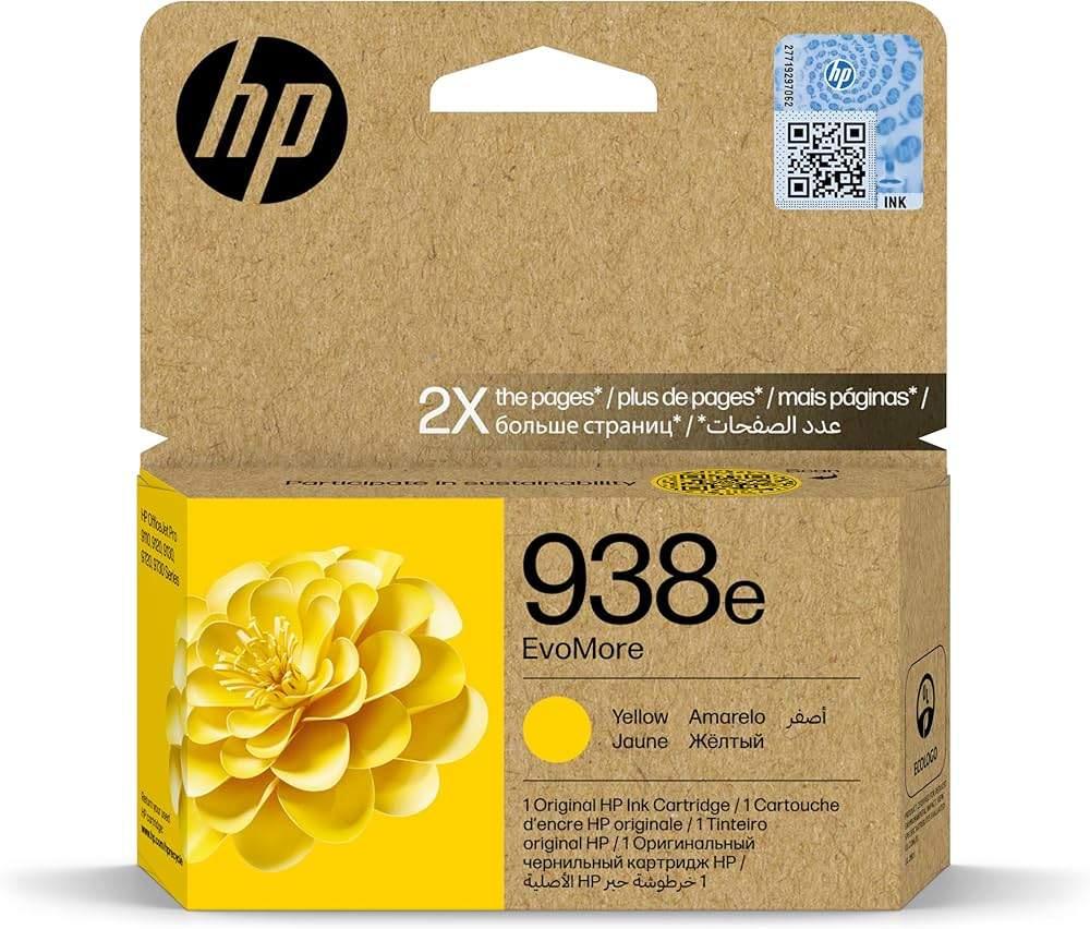 HP Žuta tinta 4S6Y1PE 938e