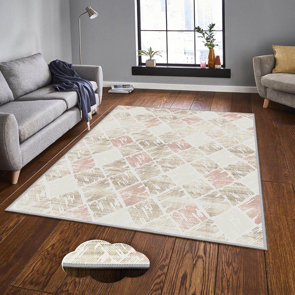 Conceptum Hypnose tepih Eexfab1143, pravougaoni, 80 x 120 cm, krem-roza