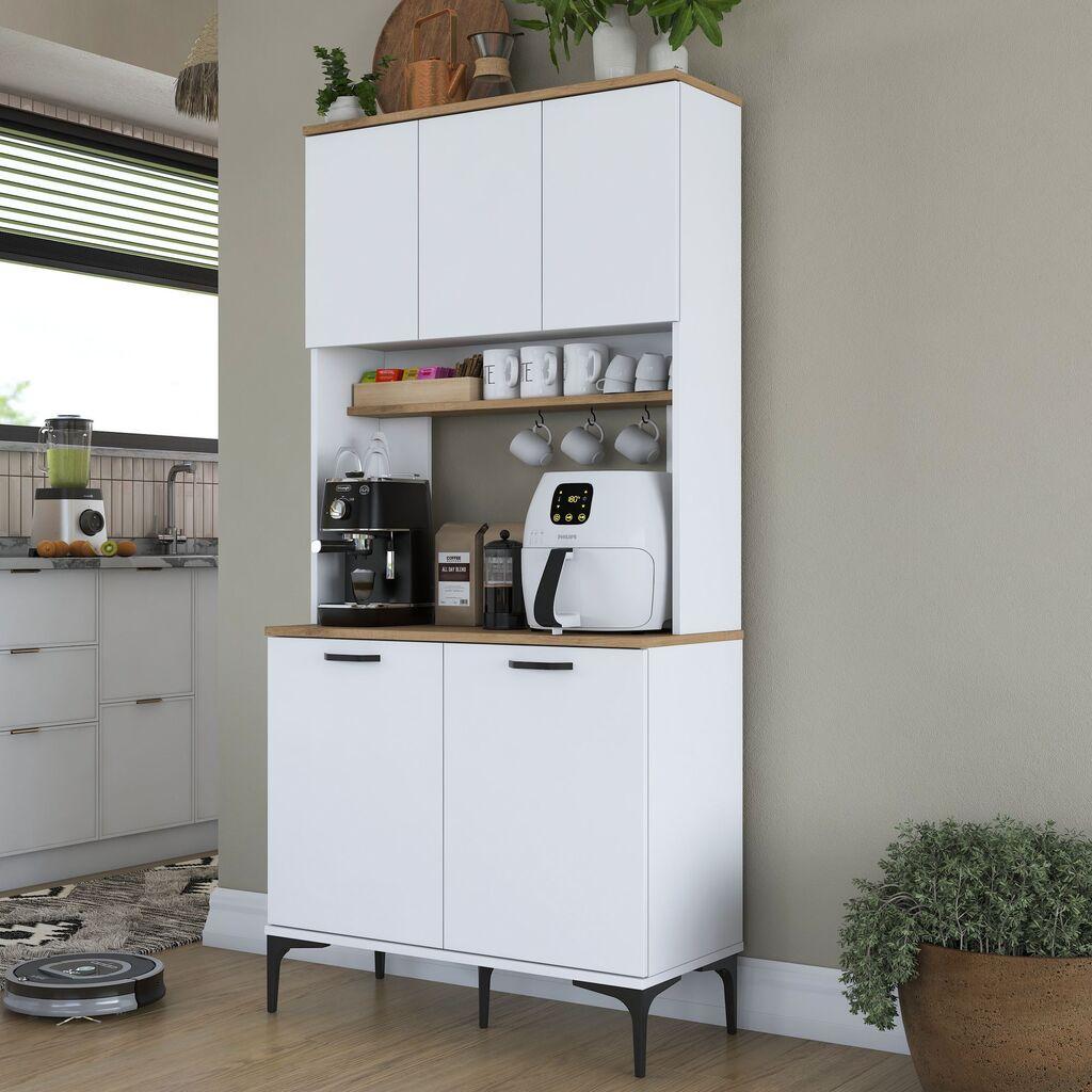 Hanah Home Višenamjenski ormar JE192-3798, 90,2x184,2 cm, Bijela