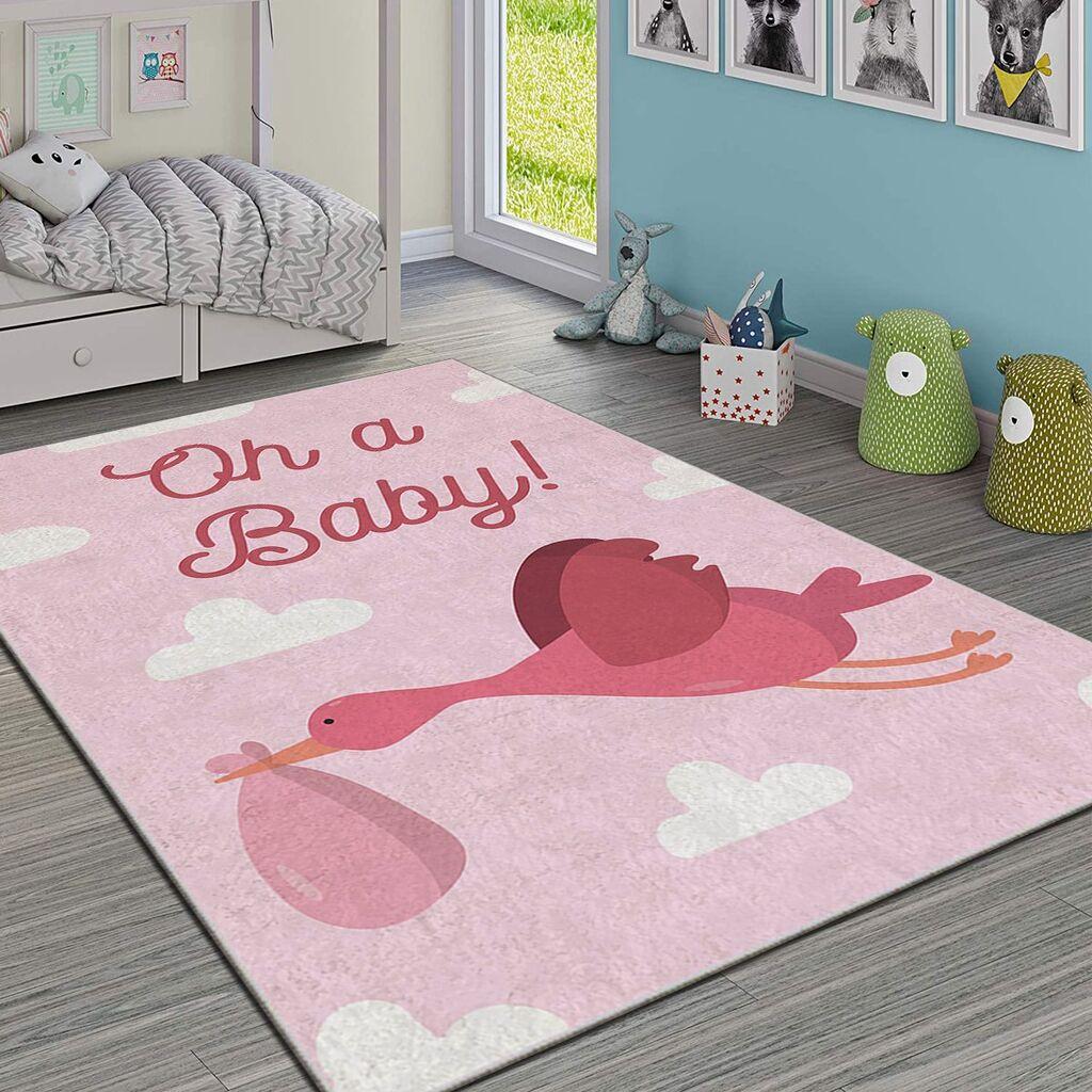 Conceptum Hypnose tepih Hmi Kdc-90, pravougaoni, 80 x 140 cm, roze