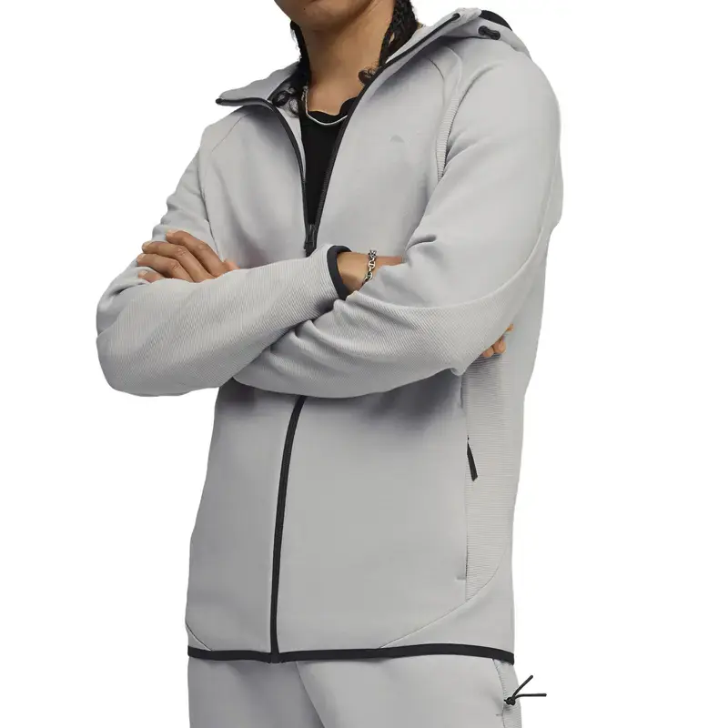 Puma muška dukserica Puma Evostripe Fz Hoodie Dk, siva