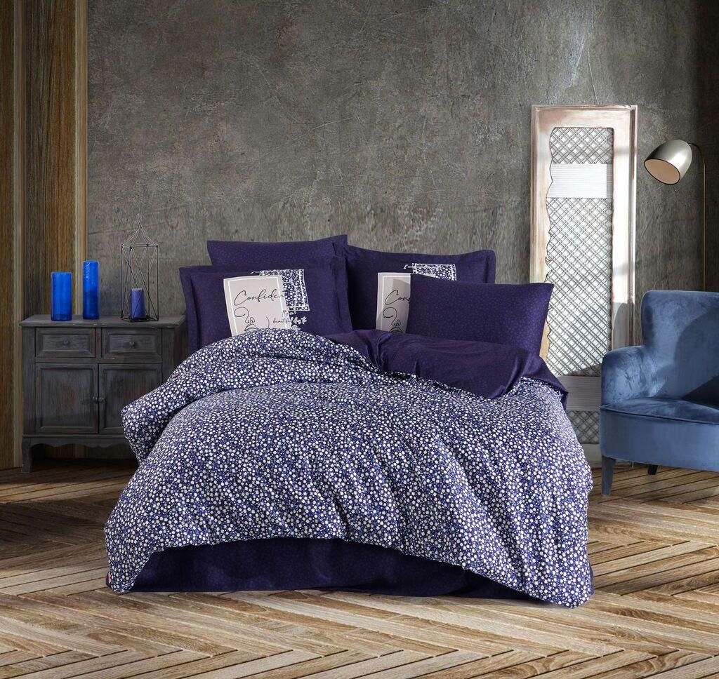 L'essentiel Maison Double Elena set posteljine, 200x220 cm, Teget