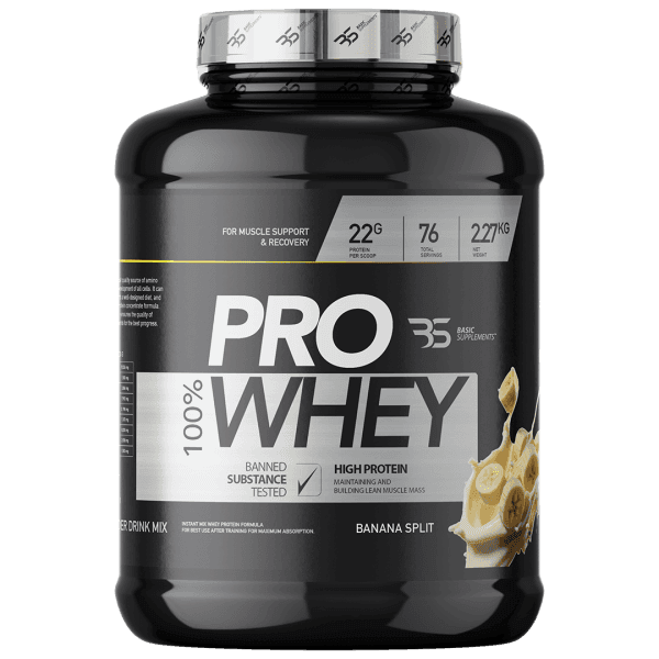 Basic Supplements PRO Whey, 2270 g, Banana split