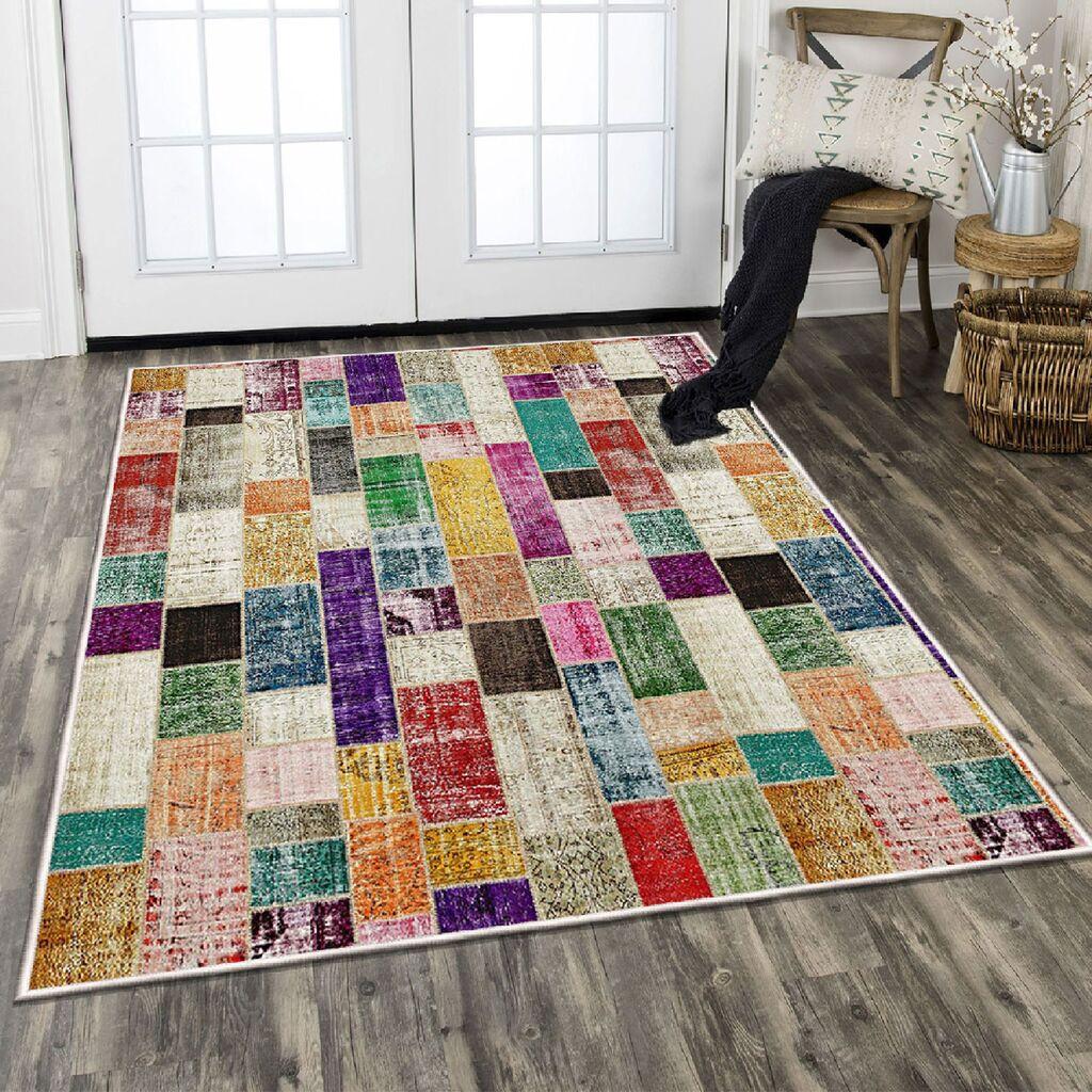 Conceptum Hypnose Tepih Els1879, Pravougaoni, 80 x 200 cm, Šareni