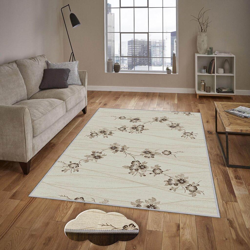 Conceptum Hypnose Tepih Eexfab1128, Pravougaoni, 80 x 300 cm, Krem