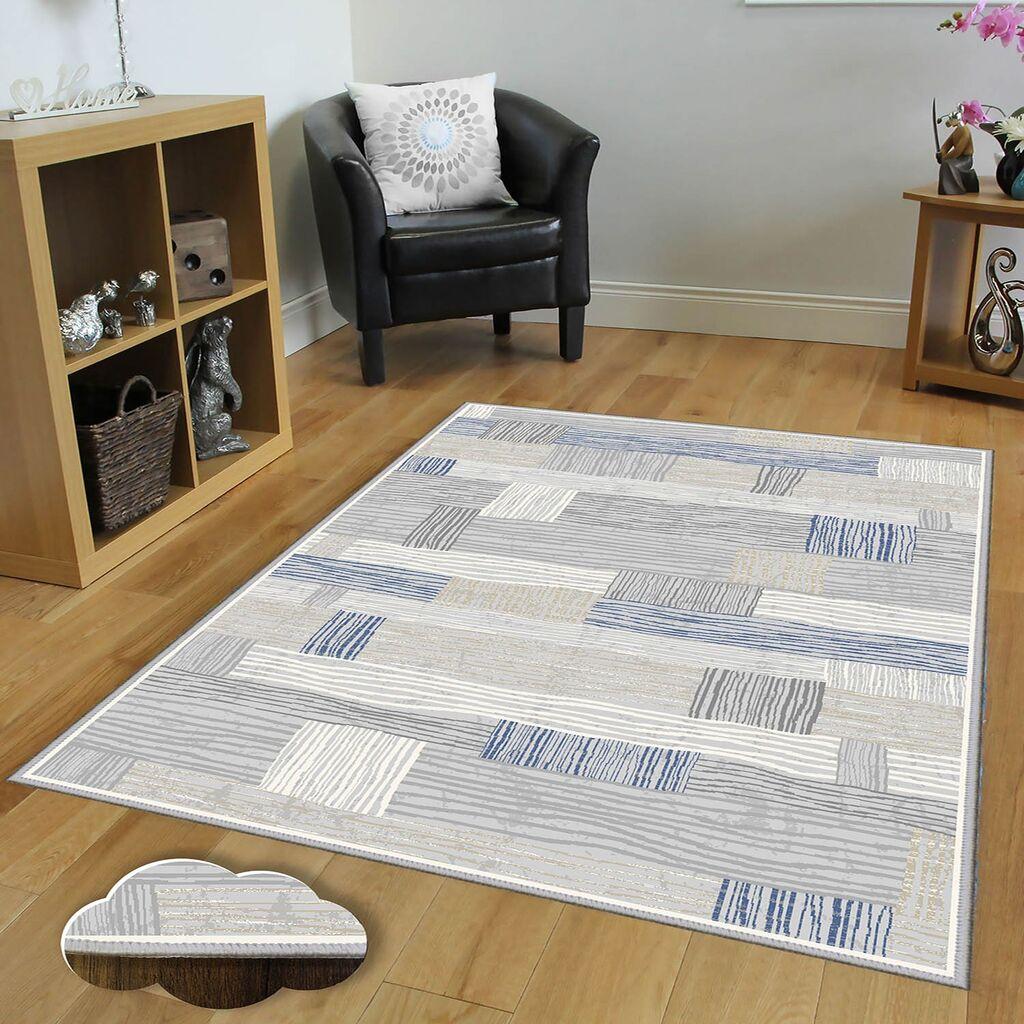 Conceptum Hypnose Tepih Eexfab1184, Pravougaoni, 80 x 200 cm, Sivi