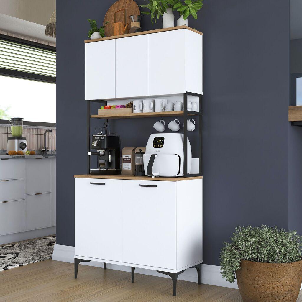 Hanah Home Višenamjenski ormar JE193-3799, 90,2x184,2 cm, Bijela