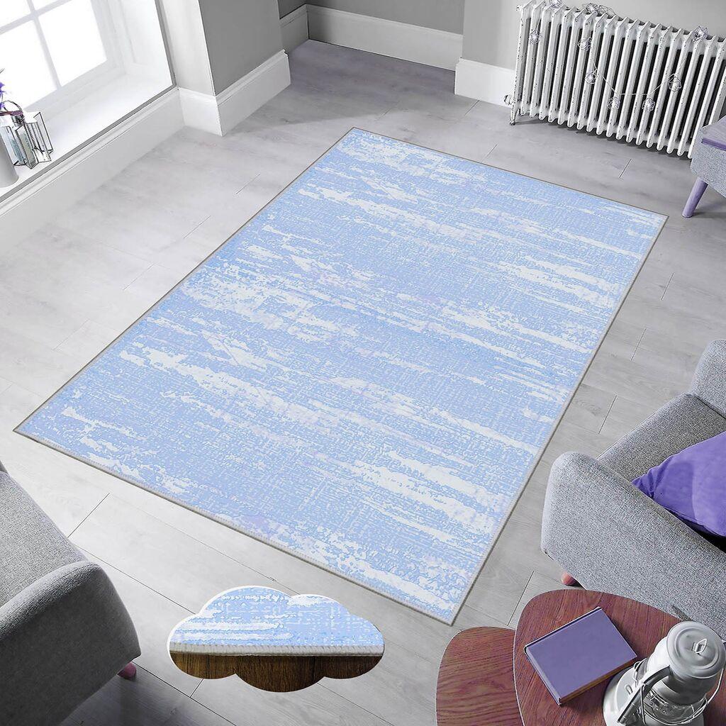 Conceptum Hypnose Tepih Eexfab957-1, Pravougaoni, 80 x 300 cm, Plavi