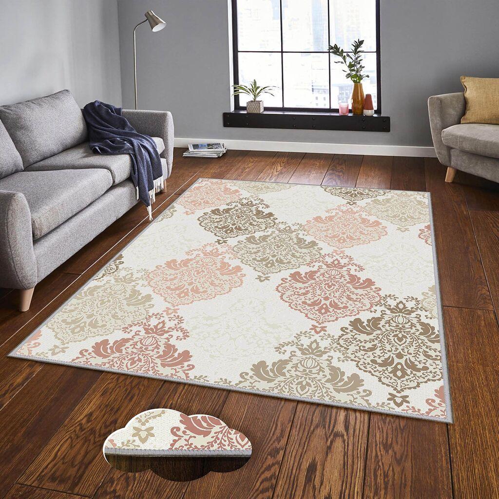 Conceptum Hypnose tepih Eexfab1141, pravougaoni, 80 x 120 cm, krem-roza