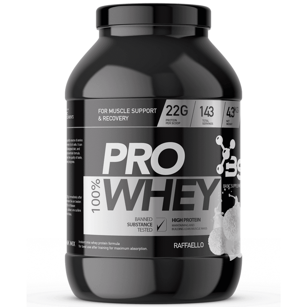 Basic Supplements PRO Whey, 4300 g, Raffaello