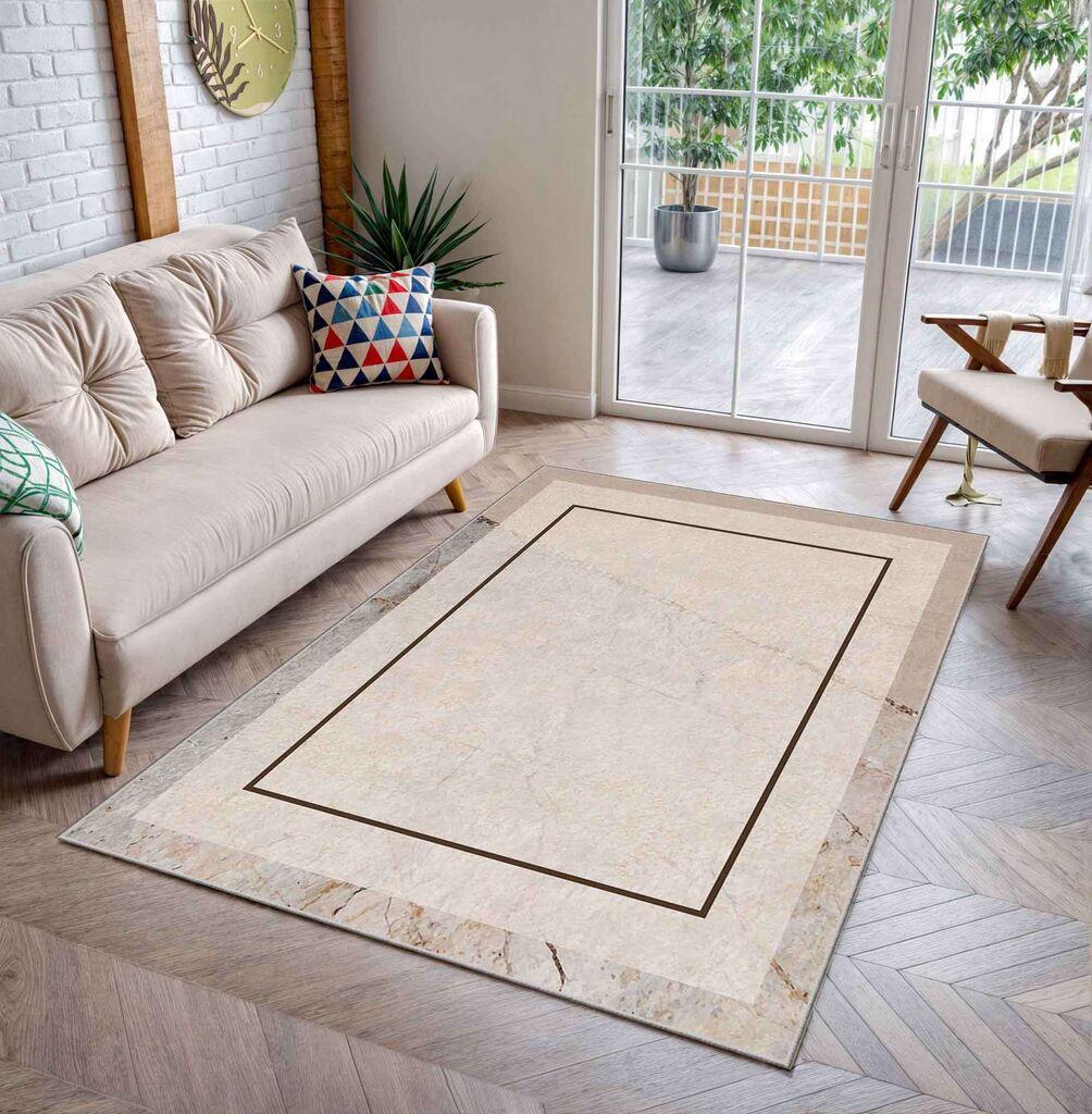 Conceptum Hypnose Tepih Shml7, Pravougaoni, 100 x 180 cm, Krem