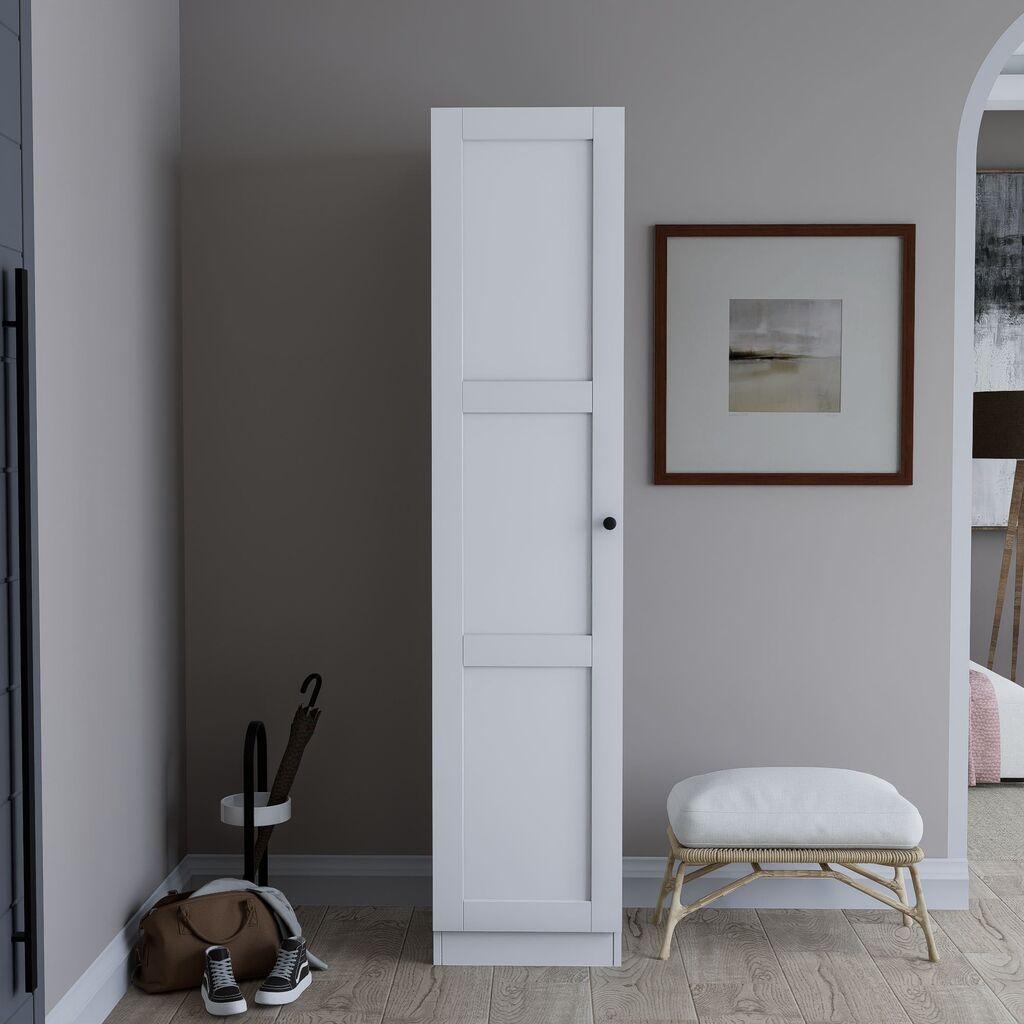 Hanah Home Višenamjenski ormar Lucas 1600-67, 40x182 cm, Bijela