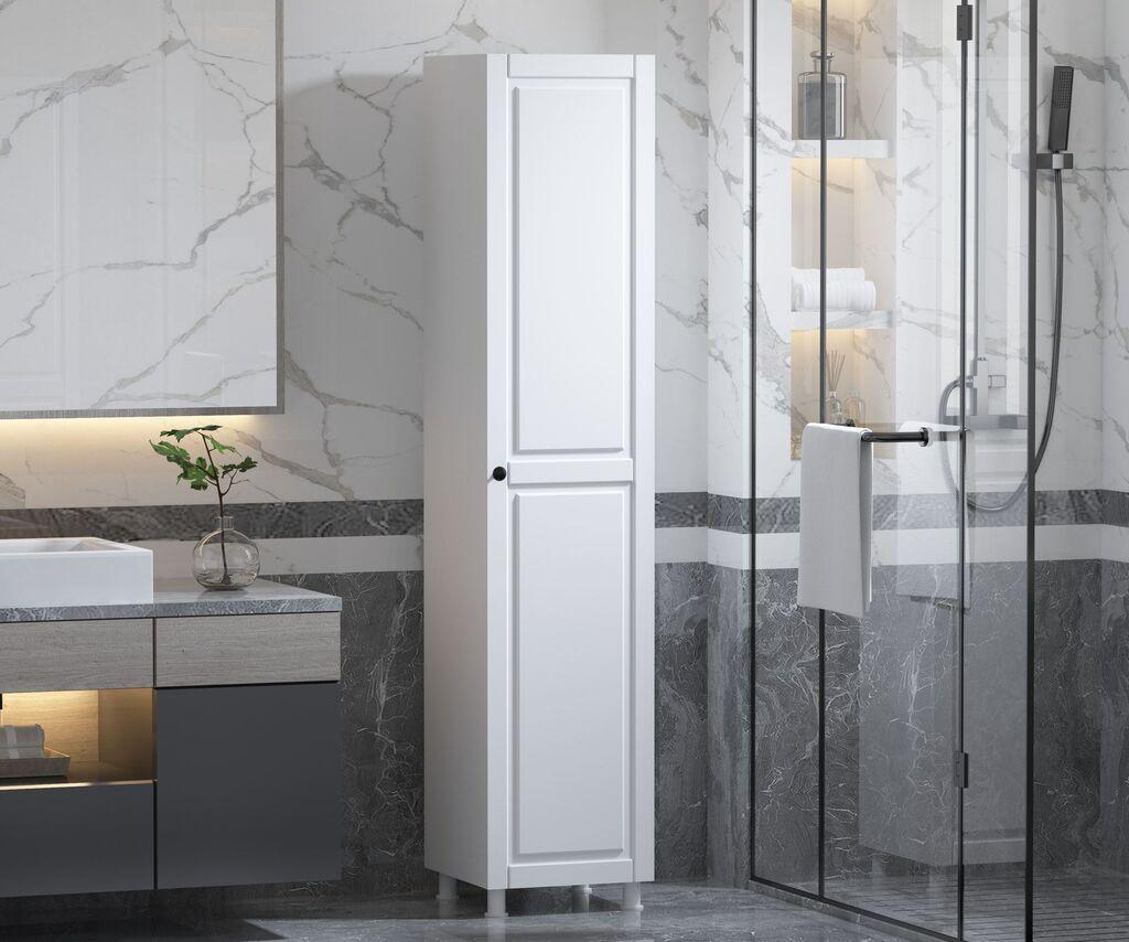 Hanah Home Višenamjenski ormar Rb-055, 35x180 cm, Bijeli