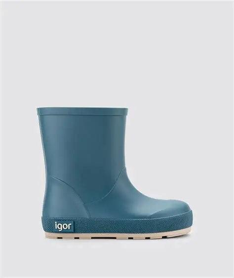 Igor Gumene čizme za dječake W10294-213 Yogi DK Petroleo, Plave