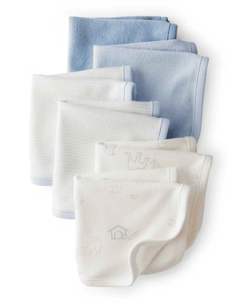 Carters Set peškira za bebe, 6 komada, Plavi